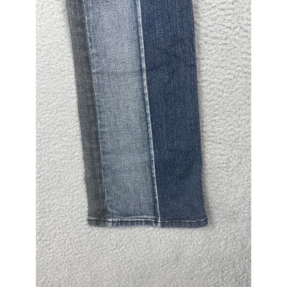 Miss Vigoss Junior Women's Size  5/6 Denim Mixed Color Jeans y2k - Picture 11 of 16